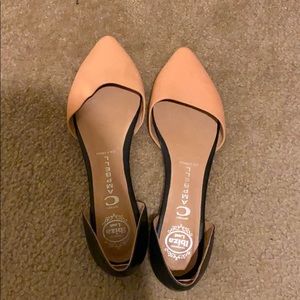 Jeffrey Campbell leather point toe flats size 8.5